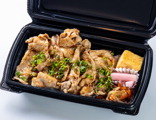 茨城豚ロースの生姜焼き弁当