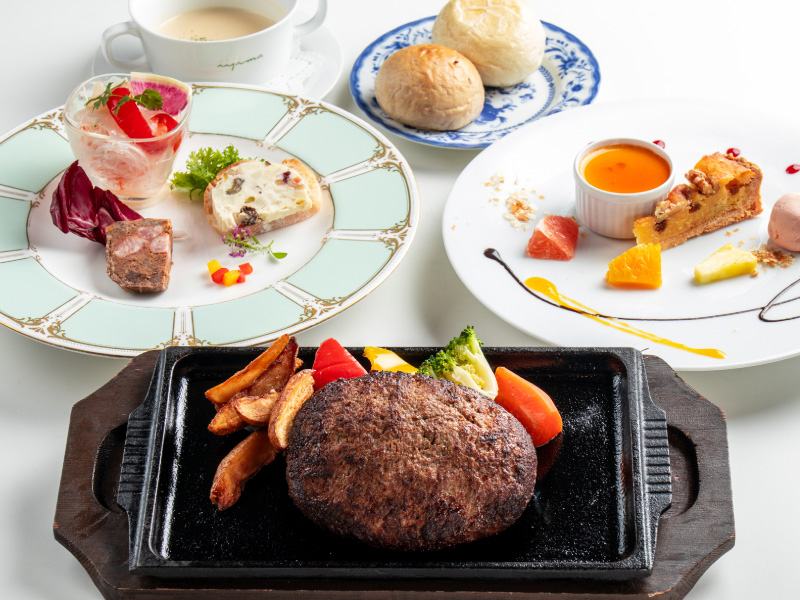 常陸牛QUEENハンバーグコース