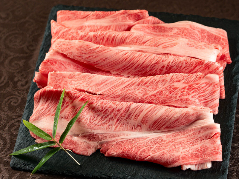 肩ロースのすき焼き