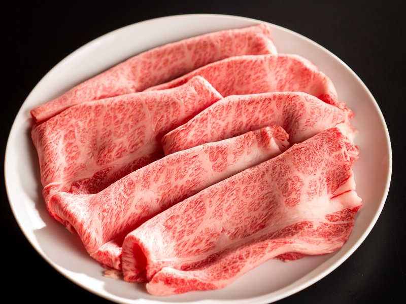 肩ロースのすき焼き